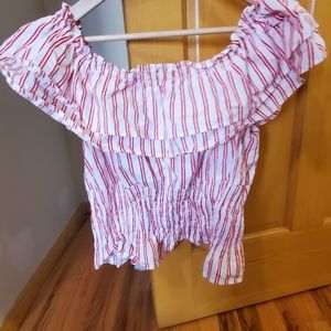 Fun and flirty cotton blouse